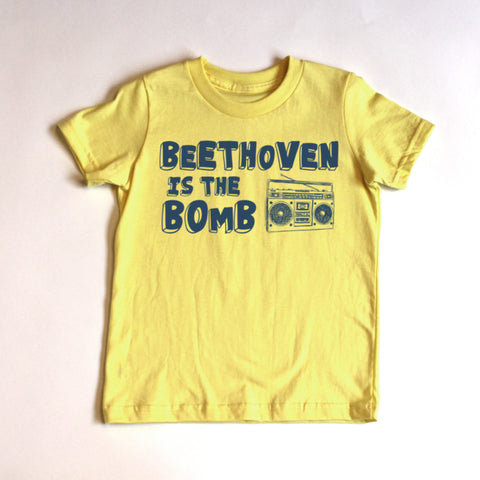 "Beethoven is the Bomb" Short Sleeve Tee (PRE-ORDER)